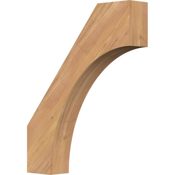 Ekena Millwork 3 1/2"W x 18"D x 22"H Westlake Smooth Knee Brace, Western Red Cedar BRC04X18X22WTL00SWR - main